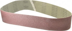 Tru-Maxx - 4" Wide x 48" OAL, 60 Grit, Aluminum Oxide Abrasive Belt - Aluminum Oxide, Medium, Coated - Americas Industrial Supply