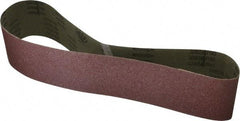 Tru-Maxx - 4" Wide x 48" OAL, 80 Grit, Aluminum Oxide Abrasive Belt - Aluminum Oxide, Medium, Coated - Americas Industrial Supply