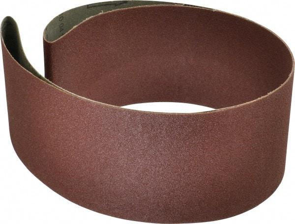 Tru-Maxx - 4" Wide x 54" OAL, 100 Grit, Aluminum Oxide Abrasive Belt - Aluminum Oxide, Fine, Coated - Americas Industrial Supply