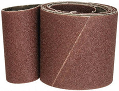 Tru-Maxx - 4" Wide x 132" OAL, 60 Grit, Aluminum Oxide Abrasive Belt - Aluminum Oxide, Medium, Coated - Americas Industrial Supply