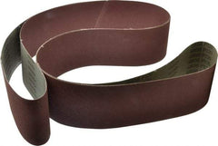 Tru-Maxx - 4" Wide x 132" OAL, 120 Grit, Aluminum Oxide Abrasive Belt - Aluminum Oxide, Fine, Coated - Americas Industrial Supply
