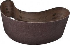 Tru-Maxx - 6" Wide x 48" OAL, 40 Grit, Aluminum Oxide Abrasive Belt - Aluminum Oxide, Coarse, Coated - Americas Industrial Supply