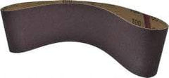 Tru-Maxx - 6" Wide x 48" OAL, 100 Grit, Aluminum Oxide Abrasive Belt - Aluminum Oxide, Fine, Coated - Americas Industrial Supply