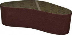 Tru-Maxx - 6" Wide x 48" OAL, 120 Grit, Aluminum Oxide Abrasive Belt - Aluminum Oxide, Fine, Coated - Americas Industrial Supply