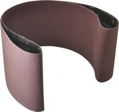 Tru-Maxx - 6" Wide x 54" OAL, 120 Grit, Aluminum Oxide Abrasive Belt - Aluminum Oxide, Fine, Coated - Americas Industrial Supply