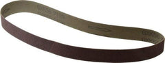 Tru-Maxx - 1" Wide x 24" OAL, 120 Grit, Aluminum Oxide Abrasive Belt - Aluminum Oxide, Fine, Coated - Americas Industrial Supply