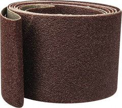 Tru-Maxx - 3" Wide x 120" OAL, 80 Grit, Aluminum Oxide Abrasive Belt - Aluminum Oxide, Medium, Coated - Americas Industrial Supply