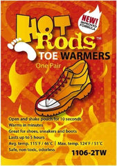 OccuNomix - 5 hr Toe Warmer - Average Temperature of 115°F - Americas Industrial Supply