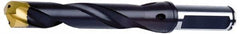 Seco - 11 to 11.49mm Diam, 5xD, 1.97" Max Depth, 5/8" Shank Diam, 2.255" Flute, 4.759" OAL, Replaceable Tip Drill - SD100 Insert, SD105 Toolholder, Series SD105 - Americas Industrial Supply