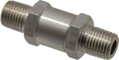 Ham-Let - 1/4" Stainless Steel Check Valve - Inline, MNPT x MNPT, 3,000 WOG - Americas Industrial Supply