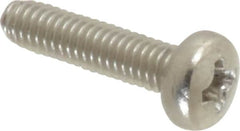 Value Collection - M2.5x0.45 Metric Coarse, 10mm Length Under Head Phillips Drive Machine Screw - Pan Head, Grade 18-8 & A2 Stainless Steel, Uncoated, Without Washer - Americas Industrial Supply