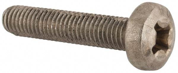 Value Collection - M8x1.25 Metric Coarse, 40mm Length Under Head Phillips Drive Machine Screw - Pan Head, Grade 18-8 & A2 Stainless Steel, Uncoated, Without Washer - Americas Industrial Supply