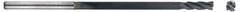 Niagara Cutter - 3/64" Diam, 9/64" LOC, 4 Flute Solid Carbide Ball End Mill - Diamond Finish, Single End, 3" OAL, 1/8" Shank Diam, Spiral Flute - Americas Industrial Supply