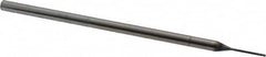 Niagara Cutter - 1/32", 4 Flute, Single End, Solid Carbide, 0.005" Corner Radius End Mill - 3" OAL, 30° Helix, Right Hand Flute, 3/32" LOC, Right Hand Cut, 3/8" Extended Reach - Americas Industrial Supply