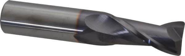 Niagara Cutter - 3/4", 2 Flute, Single End, Solid Carbide, 0.06" Corner Radius End Mill - 4" OAL, 30° Helix, 1-1/2" LOC - Americas Industrial Supply