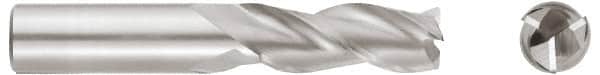 Niagara Cutter - 9/32", 3 Flute, Single End, Solid Carbide, 0.0150 - 0.0200" Corner Radius End Mill - 2-1/2" OAL, 35° Helix, Right Hand Flute, 13/16" LOC, Right Hand Cut - Americas Industrial Supply