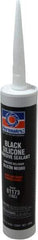 Permatex - 11 oz Cartridge Black RTV Silicone Gasket Sealant - -75 to 450°F Operating Temp, 24 hr Full Cure Time - Americas Industrial Supply