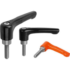 Clamp Handle Grips; For Use With: Utensils; Small Tools; Gauges; Grip Length: 4.9700; Material: Die Cast Zinc; Length (Decimal Inch): 4.9700; Material: Die Cast Zinc