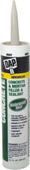 DAP - 10.1 oz Cartridge Gray Acrylic & Latex Filler/Repair Caulk - -30 to 150°F Operating Temp, 30 min Tack Free Dry Time, 24 hr Full Cure Time - Americas Industrial Supply