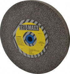 Tru-Maxx - 36 Grit Aluminum Oxide Bench & Pedestal Grinding Wheel - 10" Diam x 1-1/4" Hole x 1-1/4" Thick, 3250 Max RPM, O Hardness, Very Coarse Grade , Vitrified Bond - Americas Industrial Supply