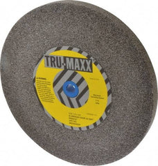 Tru-Maxx - 36 Grit Aluminum Oxide Bench & Pedestal Grinding Wheel - 12" Diam x 1-1/4" Hole x 1" Thick, 2705 Max RPM, P Hardness, Very Coarse Grade , Vitrified Bond - Americas Industrial Supply