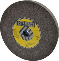 Tru-Maxx - 46 Grit Aluminum Oxide Bench & Pedestal Grinding Wheel - 12" Diam x 1-1/4" Hole x 1-1/2" Thick, 2705 Max RPM, P Hardness, Coarse Grade , Vitrified Bond - Americas Industrial Supply