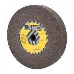 Tru-Maxx - 46 Grit Aluminum Oxide Bench & Pedestal Grinding Wheel - 12" Diam x 1-1/4" Hole x 2" Thick, 2705 Max RPM, P Hardness, Coarse Grade , Vitrified Bond - Americas Industrial Supply