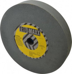 Tru-Maxx - 120 Grit Silicon Carbide Bench & Pedestal Grinding Wheel - 12" Diam x 1-1/4" Hole x 2" Thick, 2705 Max RPM, K Hardness, Fine Grade , Vitrified Bond - Americas Industrial Supply