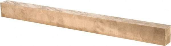 Value Collection - 3/4 Inch Thick x 1 Inch Wide x 1 Ft. Long, Bronze Rectangular Bar - Alloy Aluminum Bronze (CDA 954) - Americas Industrial Supply