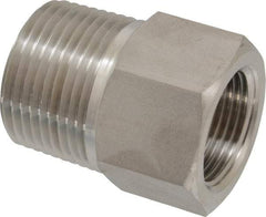Ham-Let - 1 x 3/4" Grade 316 Stainless Steel Pipe Hex Bushing - MNPT x FNPT End Connections, 4,300 psi - Americas Industrial Supply