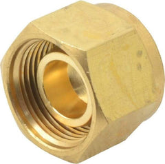 Ham-Let - 1/2" OD, Brass Plug - Comp Ends - Americas Industrial Supply