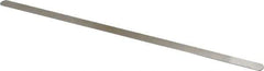 SPI - 0.025 Inch Thick x 1/2 Inch Wide x 12 Inch Leaf Length, Parallel Feeler Gage - High Carbon Steel - Americas Industrial Supply