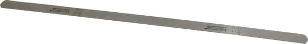 SPI - 0.026 Inch Thick x 1/2 Inch Wide x 12 Inch Leaf Length, Parallel Feeler Gage - High Carbon Steel - Americas Industrial Supply