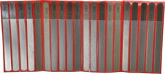 SPI - 20 Piece, 0.05 to 1mm Parallel Feeler Gage Set - 6" Long x 1/2" Wide, Steel - Americas Industrial Supply