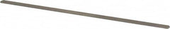 SPI - 0.35mm Thick x 1/2 Inch Wide x 12 Inch Leaf Length, Parallel Feeler Gage - High Carbon Steel - Americas Industrial Supply