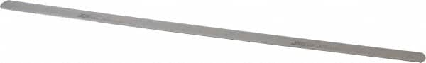 SPI - 0.65mm Thick x 1/2 Inch Wide x 12 Inch Leaf Length, Parallel Feeler Gage - High Carbon Steel - Americas Industrial Supply