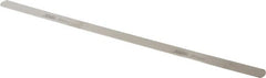 SPI - 0.8mm Thick x 1/2 Inch Wide x 12 Inch Leaf Length, Parallel Feeler Gage - High Carbon Steel - Americas Industrial Supply