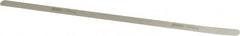 SPI - 0.09mm Thick x 1/2 Inch Wide x 12 Inch Leaf Length, Parallel Feeler Gage - High Carbon Steel - Americas Industrial Supply