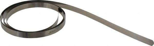 SPI - 0.04mm Thick x 10 Ft. Long x 1/2 Inch Wide, Feeler Stock Roll - High Carbon Steel - Americas Industrial Supply