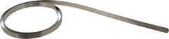 SPI - 0.08mm Thick x 10 Ft. Long x 1/2 Inch Wide, Feeler Stock Roll - High Carbon Steel - Americas Industrial Supply