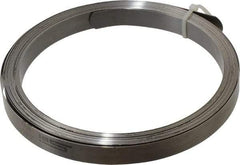 SPI - 0.016 Inch Thick x 25 Ft. Long x 1/2 Inch Wide, Feeler Stock Roll - High Carbon Steel - Americas Industrial Supply