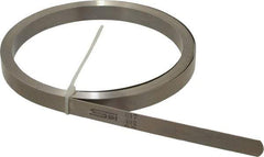 SPI - 0.017 Inch Thick x 25 Ft. Long x 1/2 Inch Wide, Feeler Stock Roll - High Carbon Steel - Americas Industrial Supply