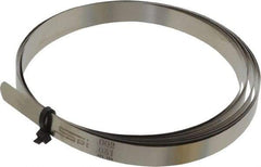 SPI - 0.002 Inch Thick x 25 Ft. Long x 1/2 Inch Wide, Feeler Stock Roll - High Carbon Steel - Americas Industrial Supply