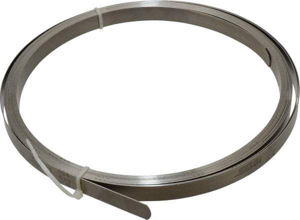 SPI - 0.024 Inch Thick x 25 Ft. Long x 1/2 Inch Wide, Feeler Stock Roll - High Carbon Steel - Americas Industrial Supply