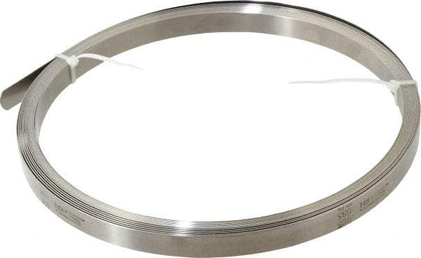 SPI - 0.025 Inch Thick x 25 Ft. Long x 1/2 Inch Wide, Feeler Stock Roll - High Carbon Steel - Americas Industrial Supply