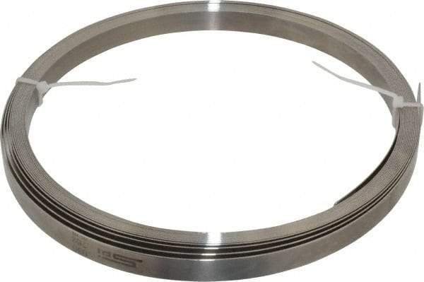 SPI - 0.03 Inch Thick x 25 Ft. Long x 1/2 Inch Wide, Feeler Stock Roll - High Carbon Steel - Americas Industrial Supply