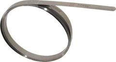 SPI - 0.008 Inch Thick x 25 Ft. Long x 1/2 Inch Wide, Feeler Stock Roll - High Carbon Steel - Americas Industrial Supply