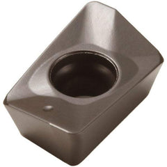 Seco - XOMX120408 M12 Grade MP2500 Carbide Milling Insert - TiCN/Al2O3 Finish, 0.163" Thick, 0.031" Corner Radius - Americas Industrial Supply