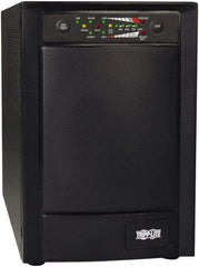 Tripp-Lite - 15 Amp, 750 VA, Tower Mount Online Backup Uninterruptible Power Supply - Backup 4 min with Full Load & 13 min with Half Load, 120 VAC Input & Output, 600 Watt Output, 1 Phases, 6 Outlets - Americas Industrial Supply