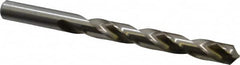 Hertel - 1/2" 118° High Speed Steel Jobber Drill - Bright Finish, Right Hand Cut, Spiral Flute, Straight Shank, 6" OAL, Standard Point - Americas Industrial Supply